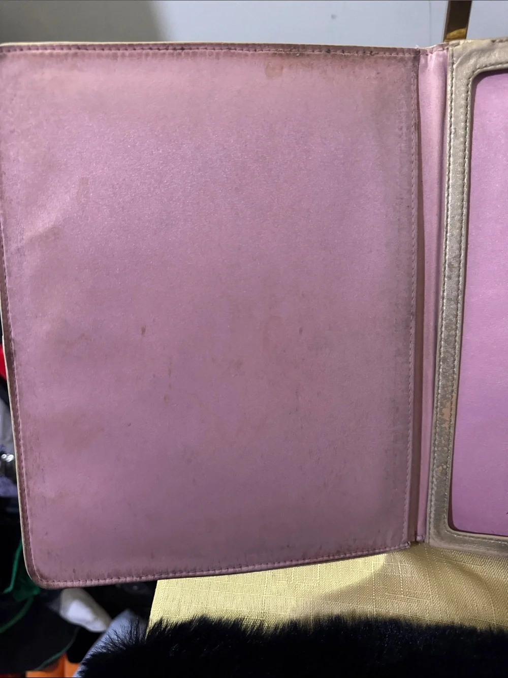 Coach Canvas Tablet Cover with in signature C’s Brown Monogram